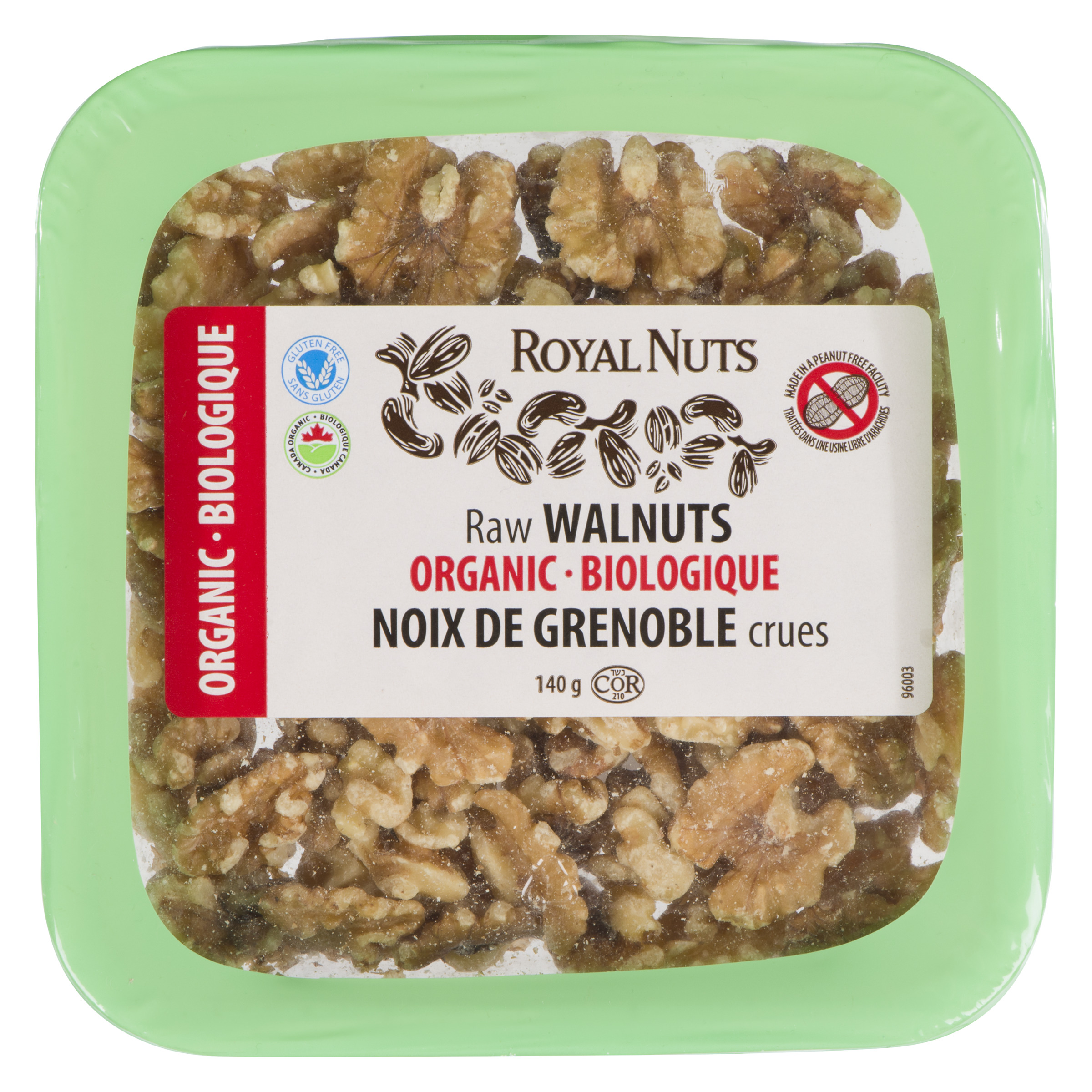 Noix de grenoble crues biologiques