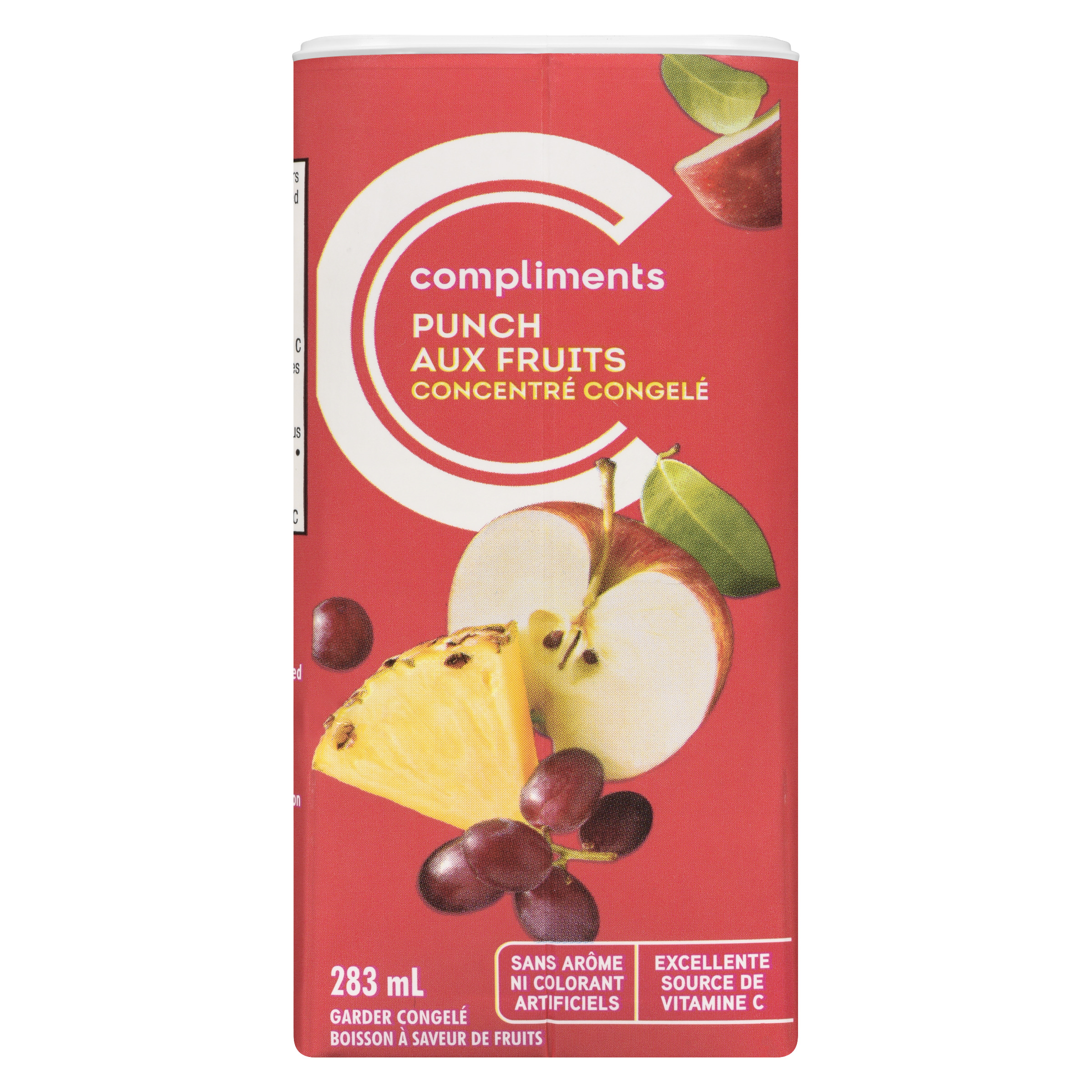 Compliments Punch aux fruits surgelé 283 ml