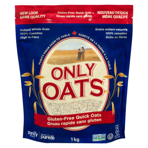 Only Oats gruau Rapide Sans gluten 1 kg