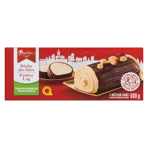 Bûche de Noël traditionnelle