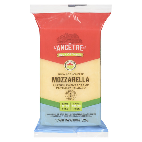 L'Ancêtre Fromage mozzarella partiellement écrémé 325 g