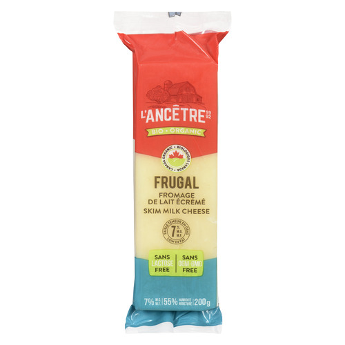 L'Ancêtre Fromage frugal 7 % de matières grasses biologique 200 g