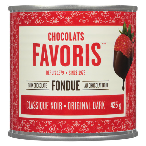 Fondue 100 % Chocolat Noir Classique Noir
