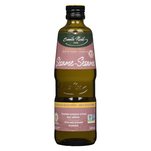 Emile Noël Huile de sésame vierge biologique 500 ml
