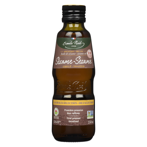 Emile Noël Huile de sésame grillée vierge biologique 250 ml