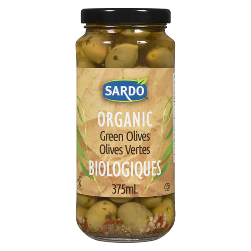 Olives vertes biologiques