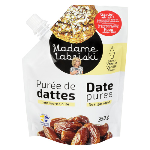 Mme Labriski Purée de dattes vanille 350 g