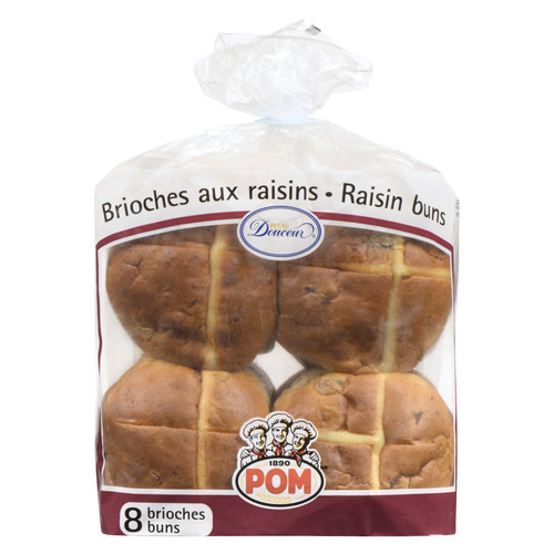 Brioches aux raisins