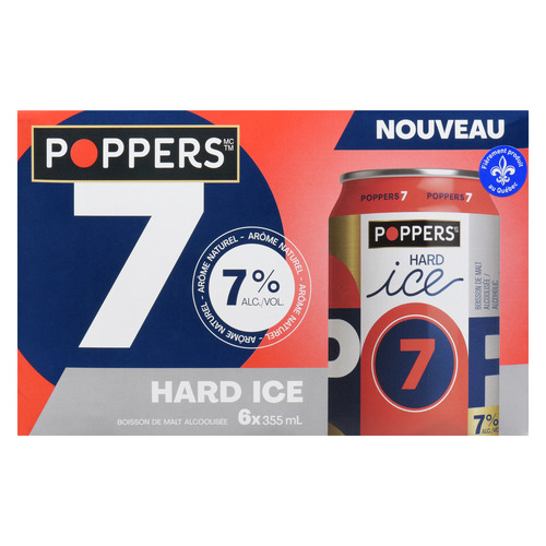 Hard ice boisson de malt alcoolisée citron et lime (Pièce didentité requise au moment du ramassage)