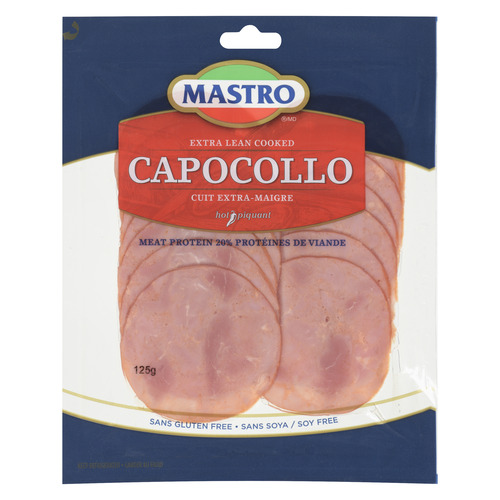 Capocollo piquant extra-maigre cuit