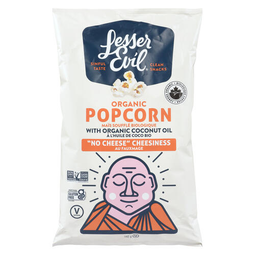 LesserEvil faux fromage Popcorn 142 g