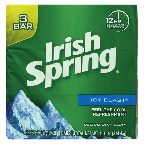 Irish Spring Icy Blast Bar Soap 3 EA