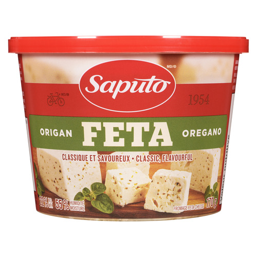 Saputo Fromage feta oregano 170 g