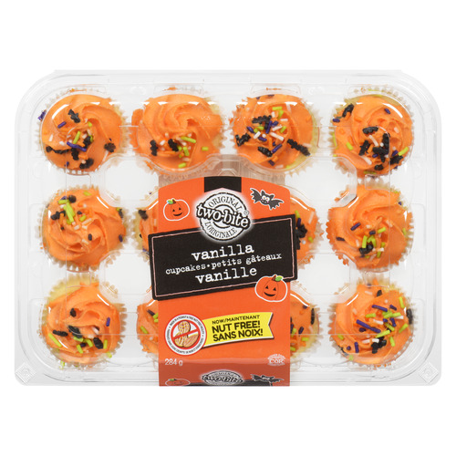 Two-Bite Petits gâteaux vanille sans noix pour Halloween 284 g