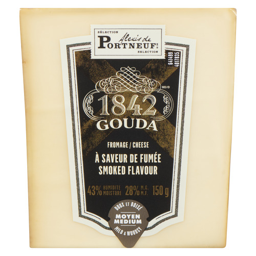 La Fromagerie Alexis de Portneuf Fromage gouda fumé 150 g