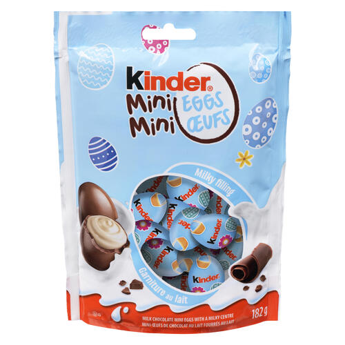Mini œufs de Pâques en chocolat fourrés au lait