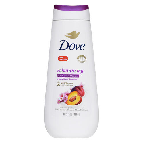 Dove Nettoyant corporel prune et fleur de sakura 325 ml