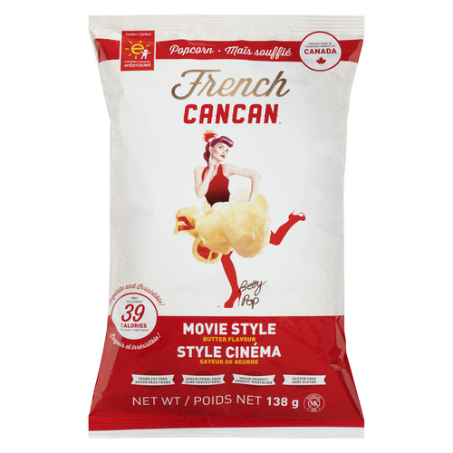 Maïs soufflé style cinéma