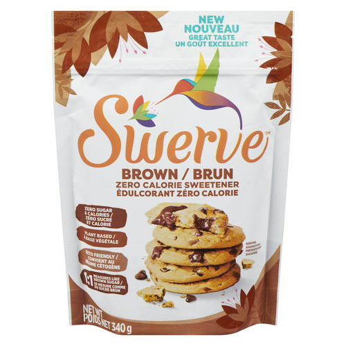 Swerve Édulcorant Zéro Calorie brun 340 g