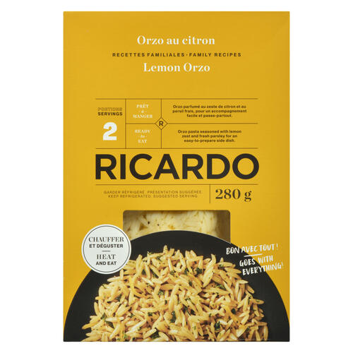 RICARDO Orzo au citron 280 g