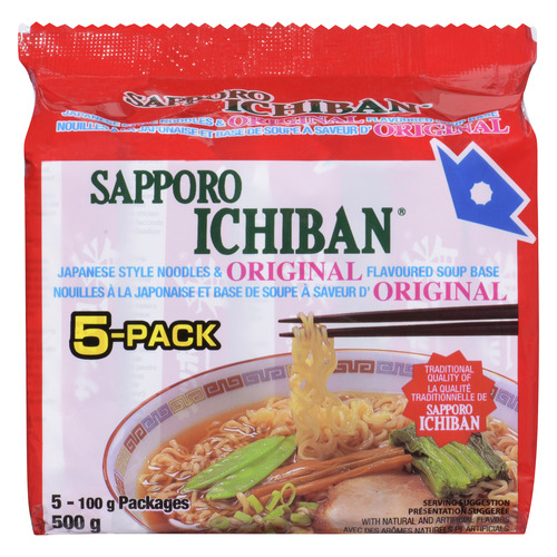 Sapporo lot de 5 originaux nouilles sapporo ichiban