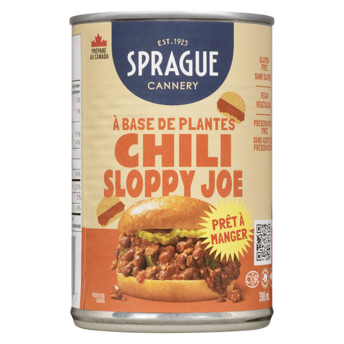 Chili Sloppy Joesà base de plante