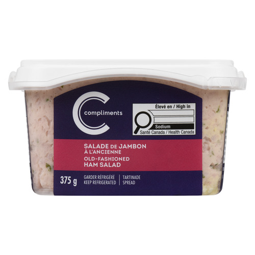 Compliments Tartinade Salade de Jambon à l'Ancienne 375 g