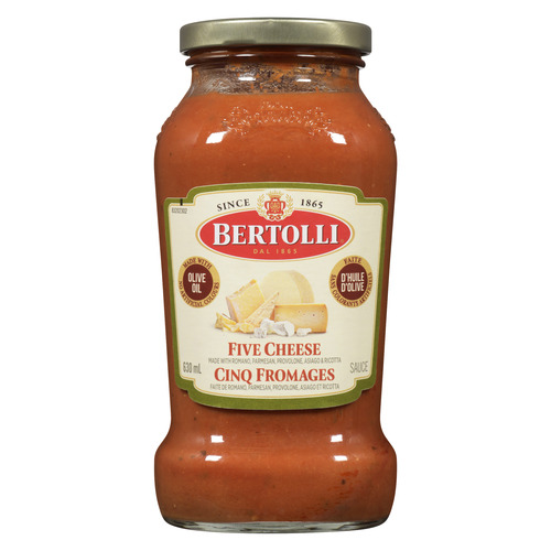 Sauce pour pâte aux cinq fromages