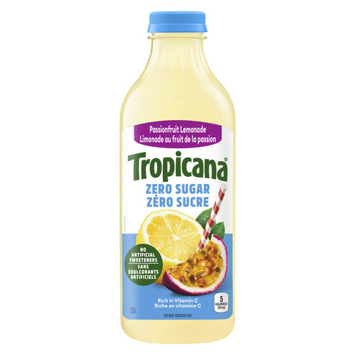 Limonade escapade aux fruits de la passion sans sucre