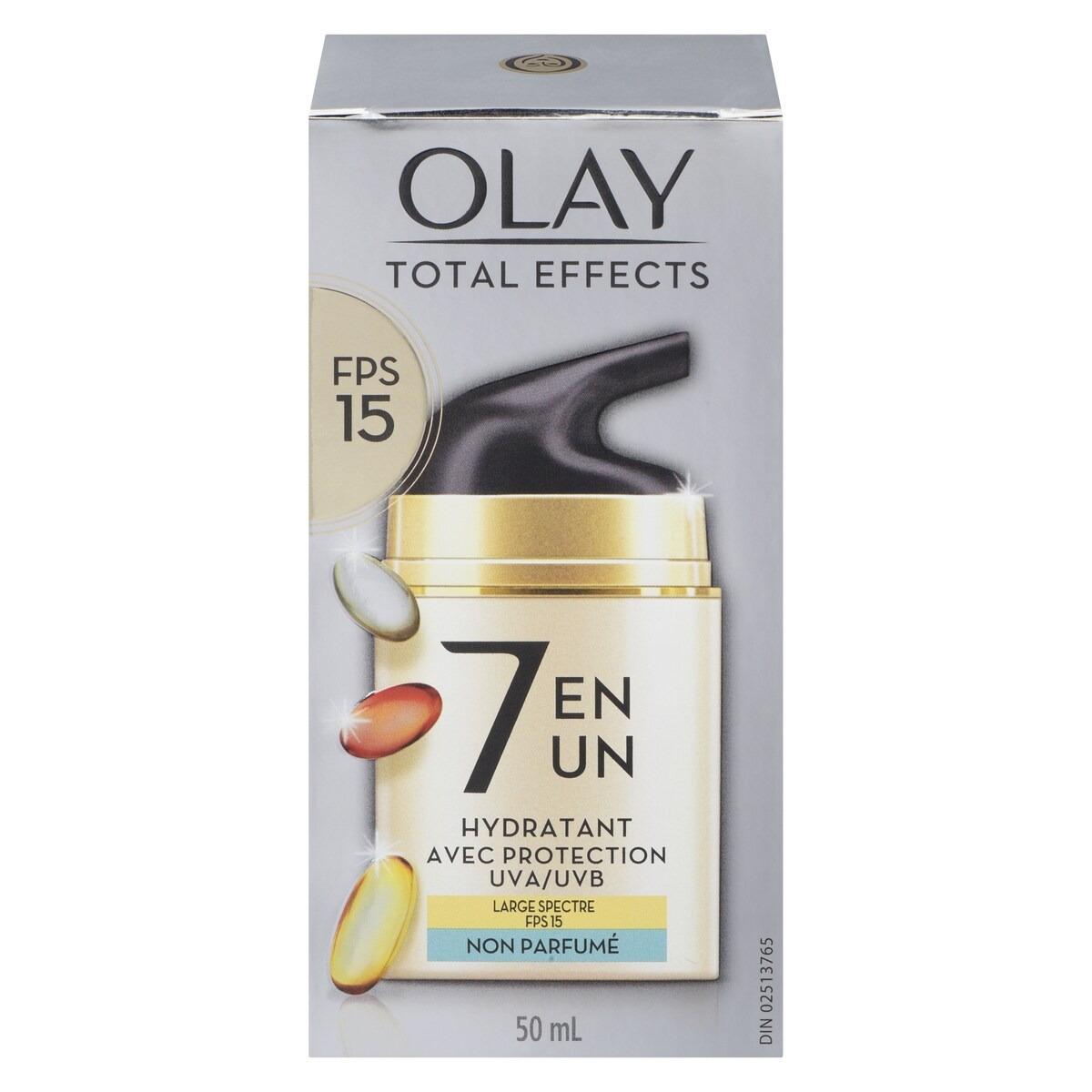 Hydratant anti-âge avec ércan solaire Total Effects