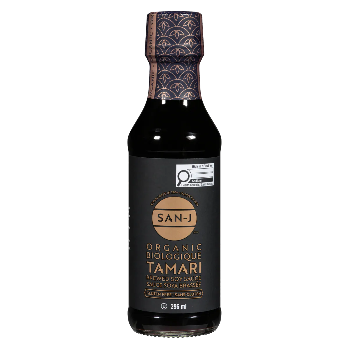 Sauce tamari sans gluten biologique