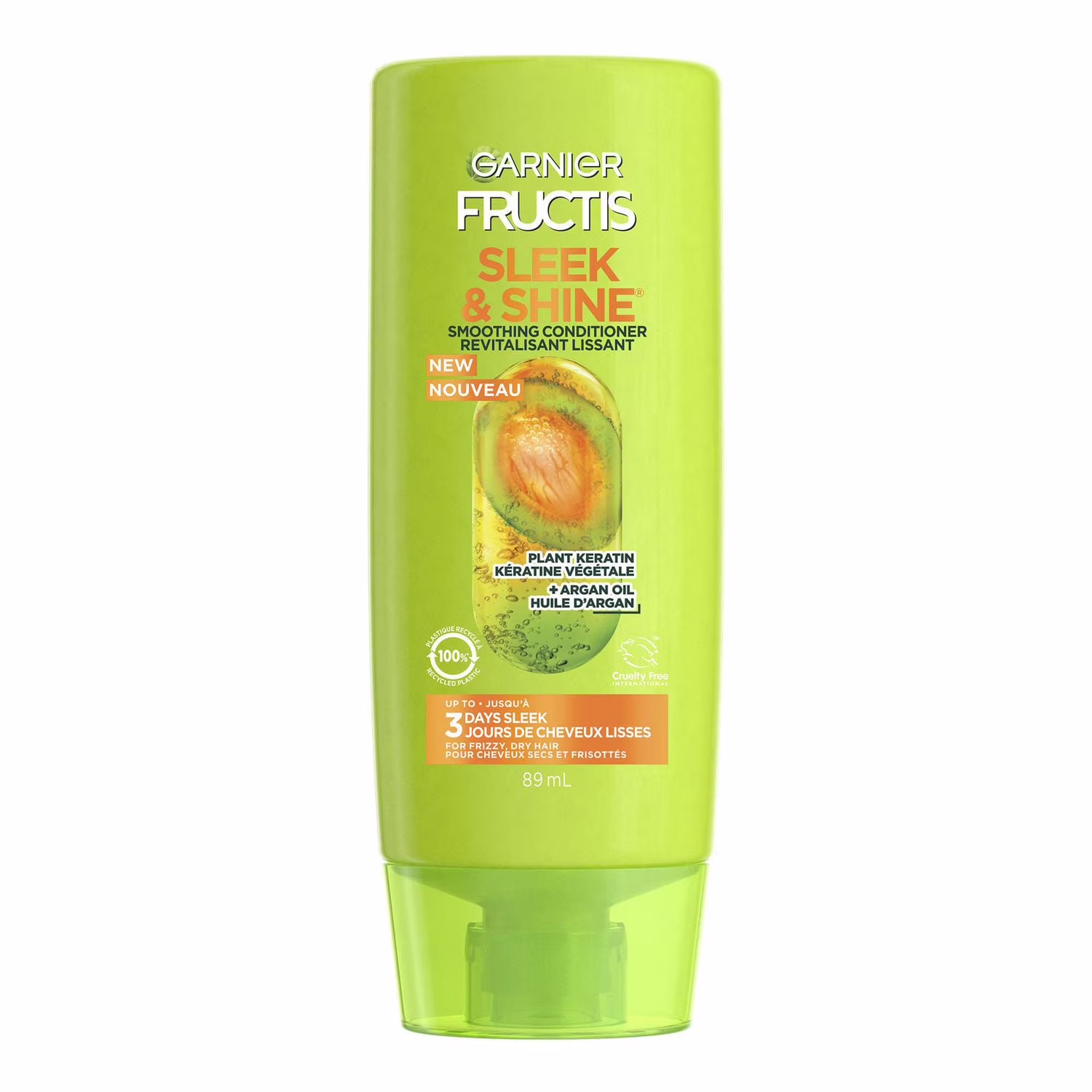 Garnier fructis sleek & shine revitalisant fortifiant