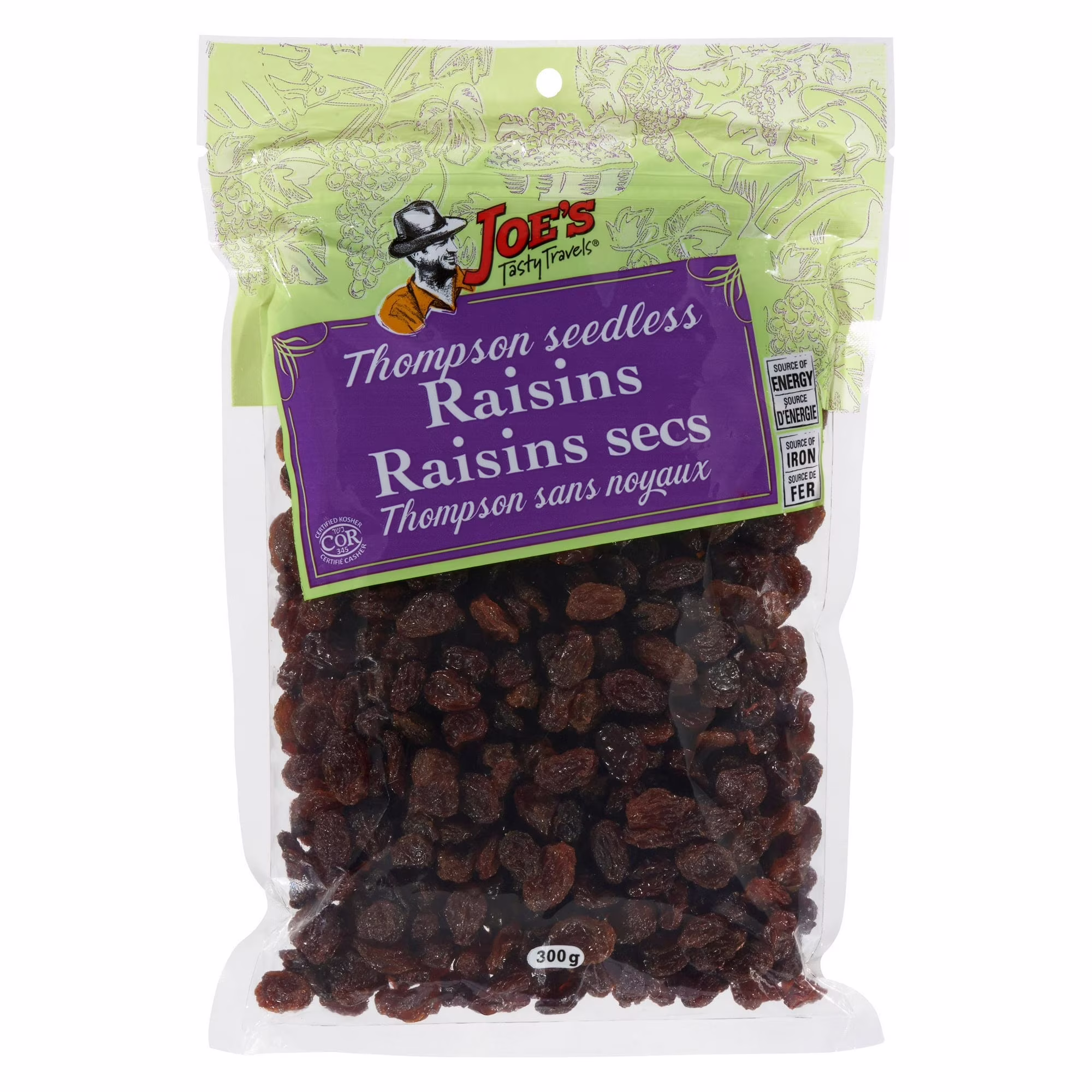 Raisins secs thompson sans noyaux de voyages savoureux de joe  jtt raisins secs thompson sans noyaux