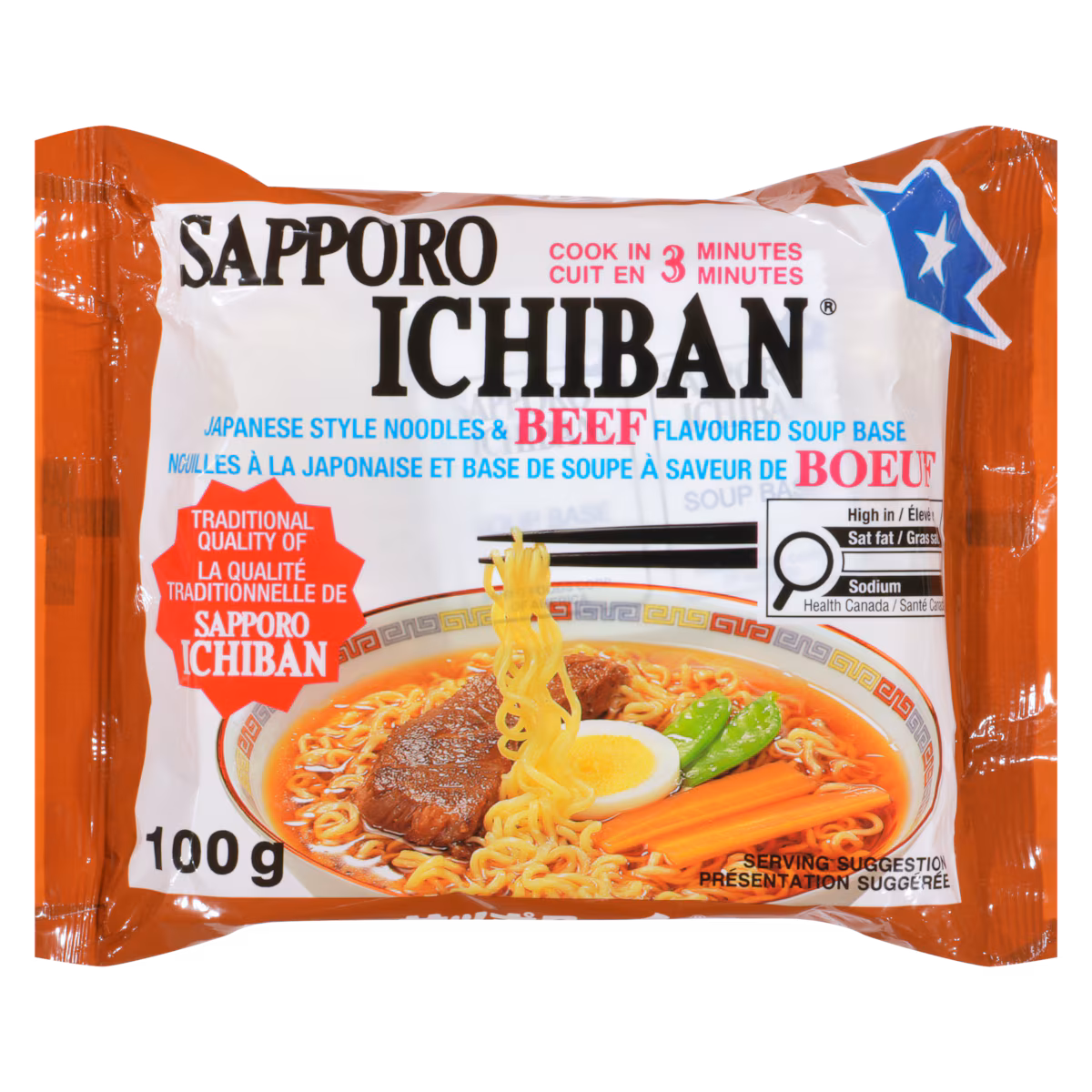 Sapporo Ichiban Nouilles Boeuf