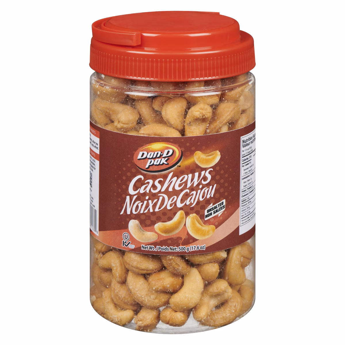 Noix de cajou non salées