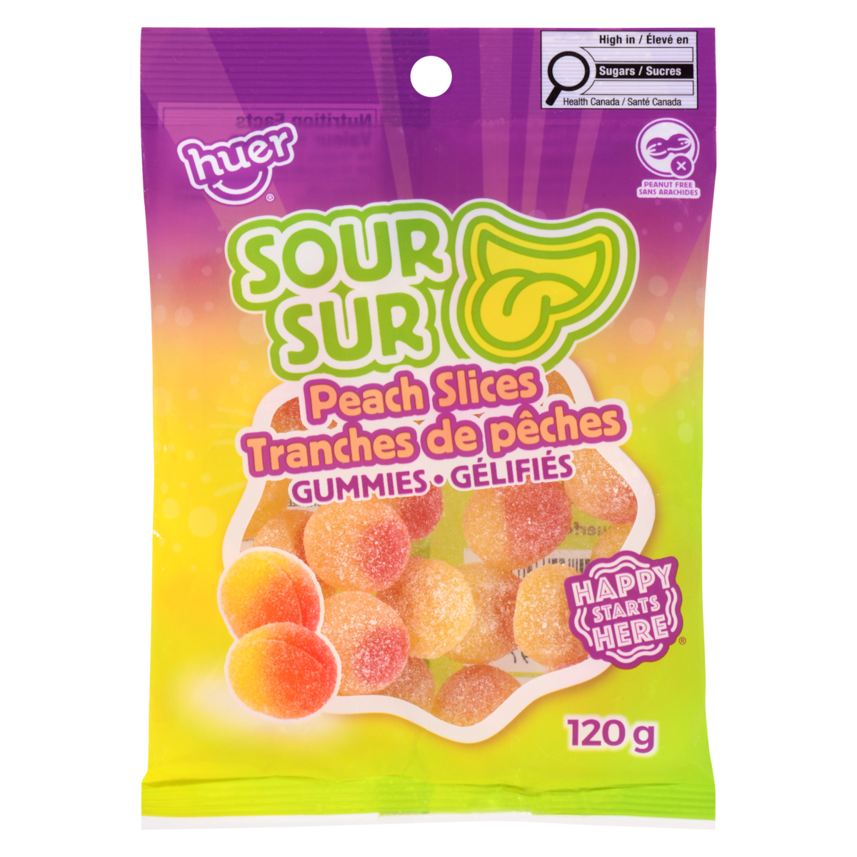 Gélifiés sur tranches de pêches