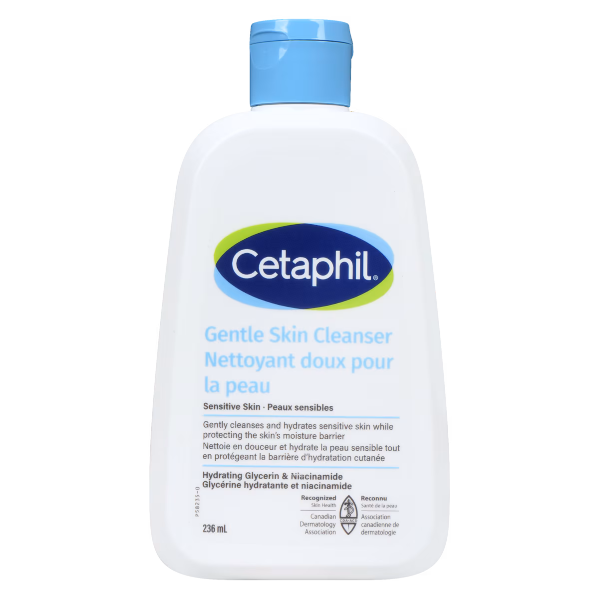 Nettoyant doux pour la peau peaux sensibles