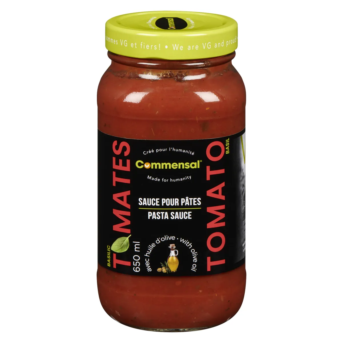 Sauce pour pâtes tomates et basilic