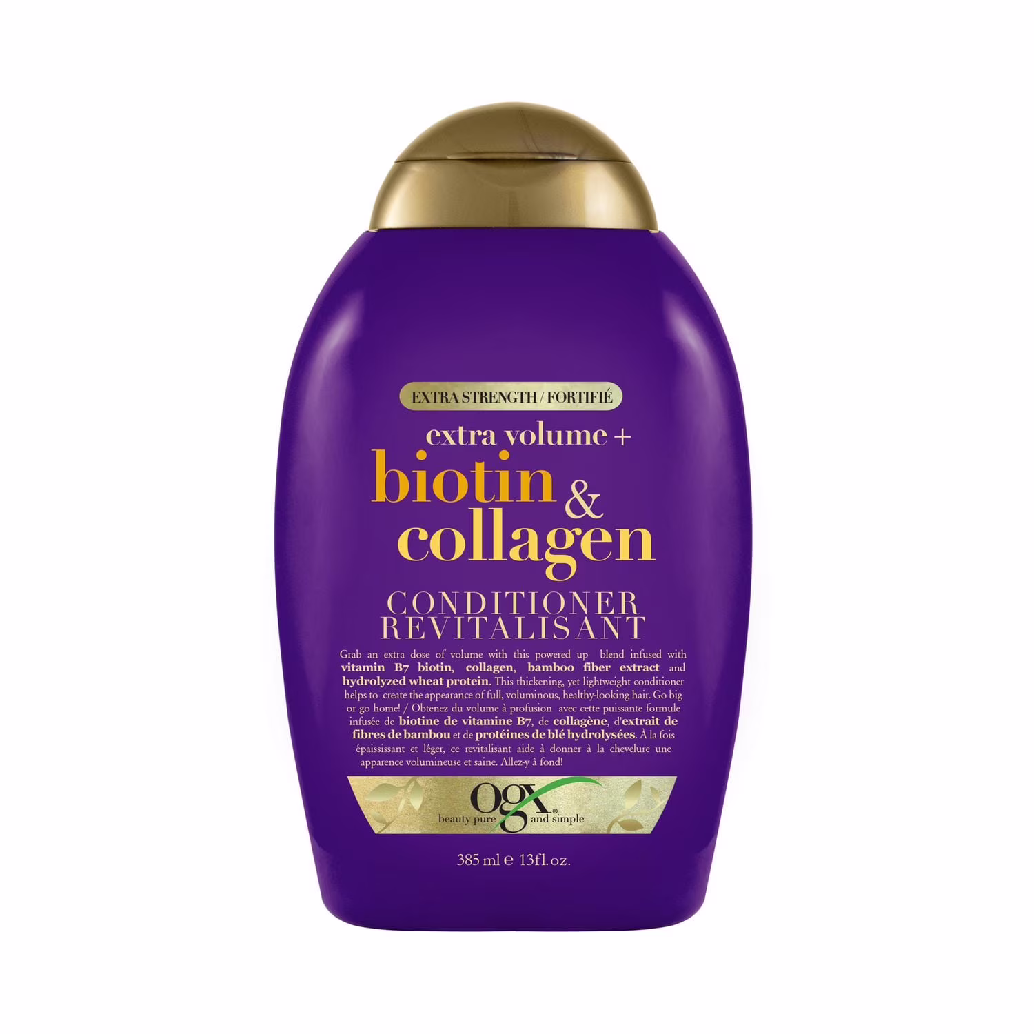 Revitalisant force et volume avec biotine et collagène