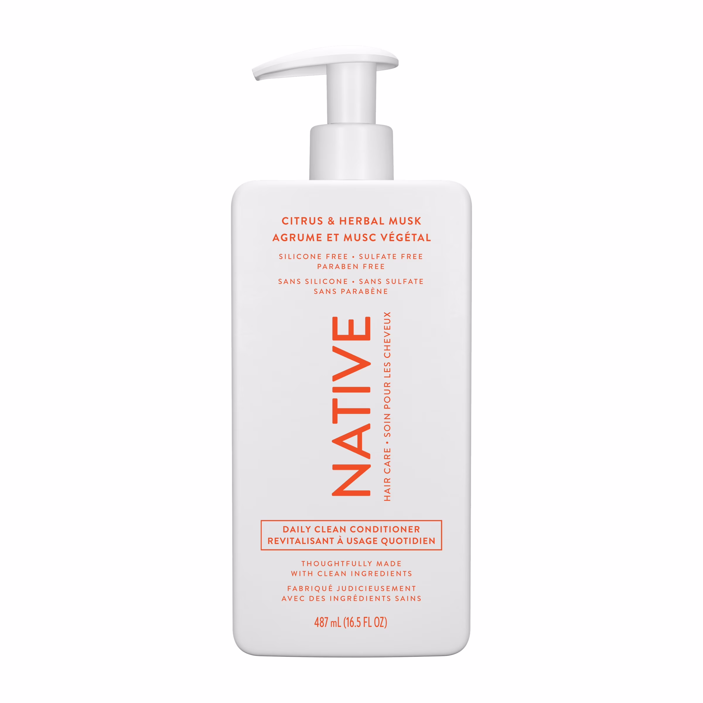 Native shampooing à usage quotidien agrume & musc végétal