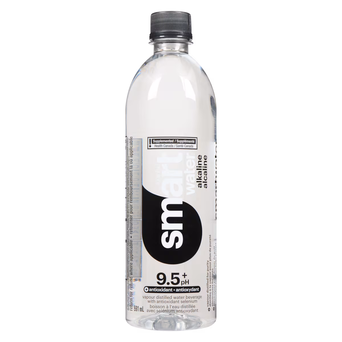 Boisson à l'eau distillée avec sélénium antioxydant alcaline