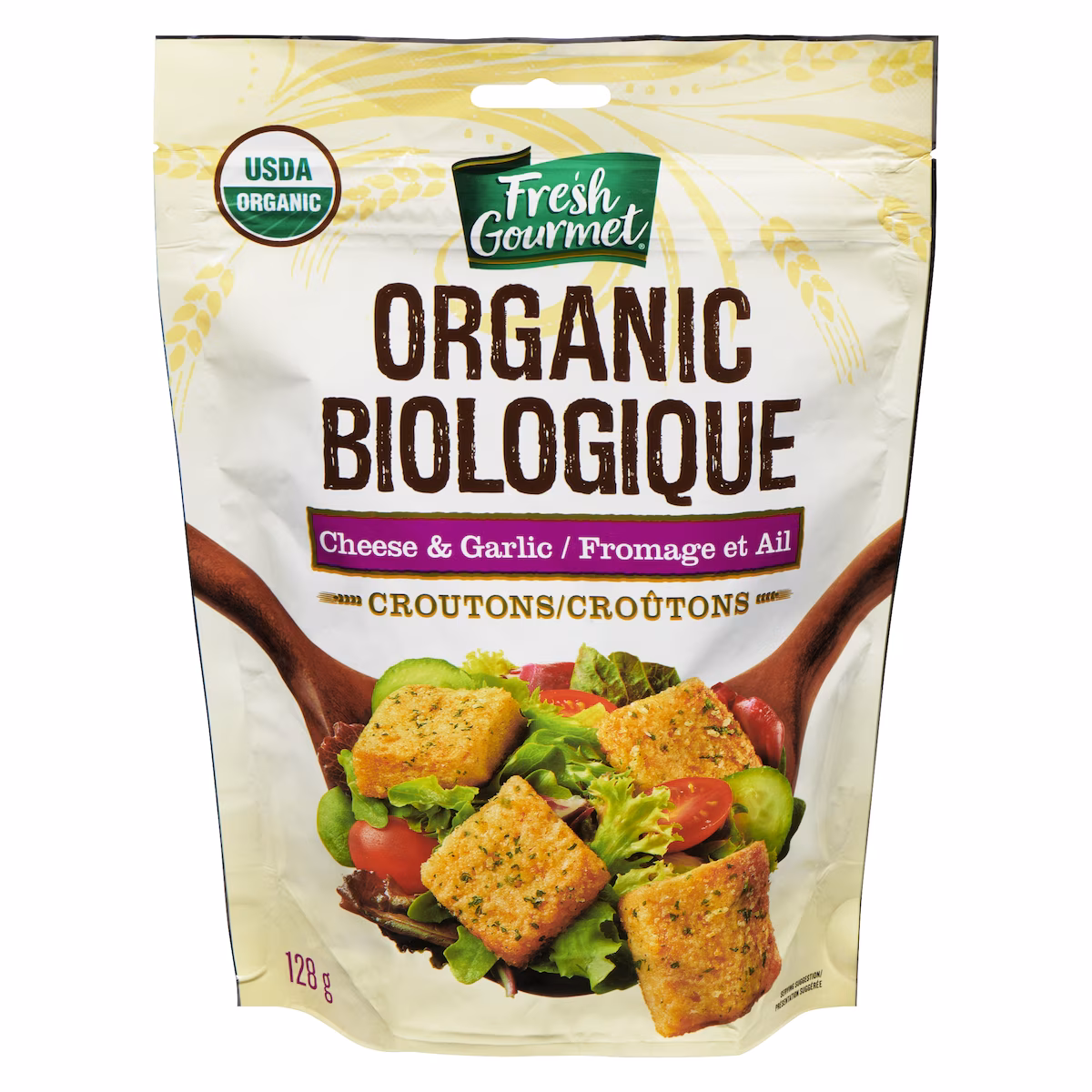 Fromage Et Ail Biologique Croûtons