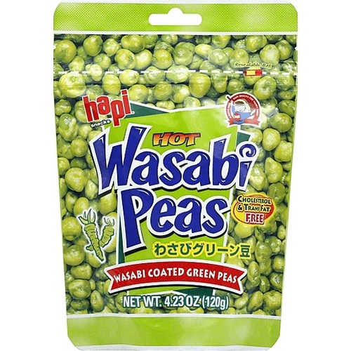 Pois verts enrobés de wasabi piquant