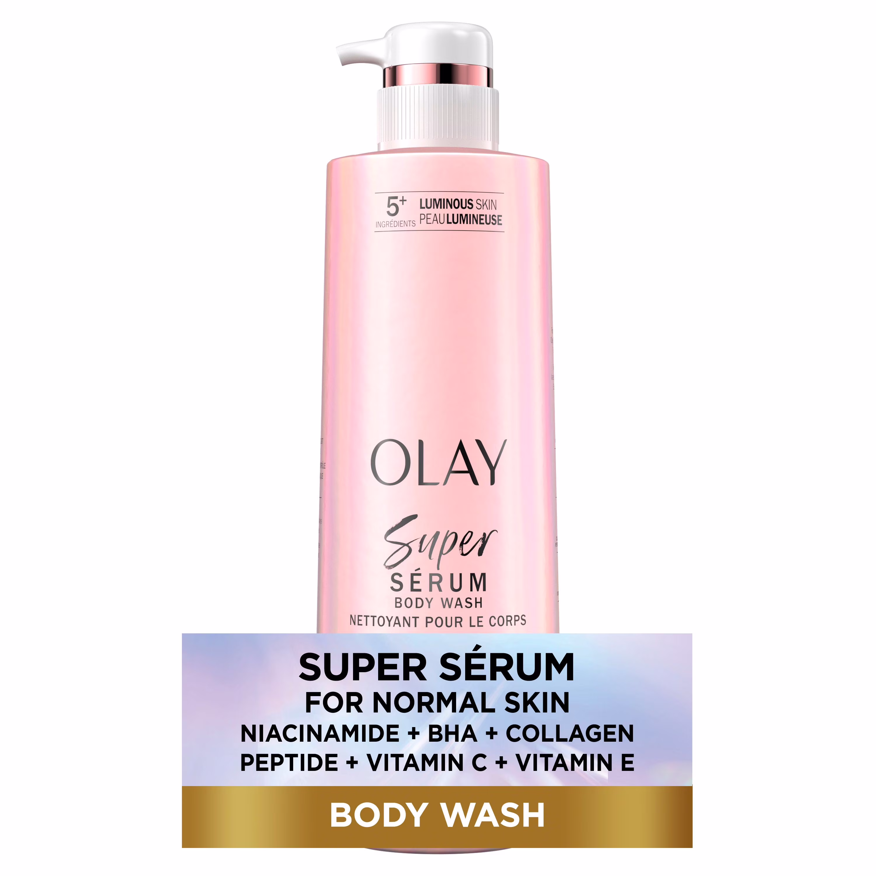 Nettoyant pour le corps super sérum pour peau normale