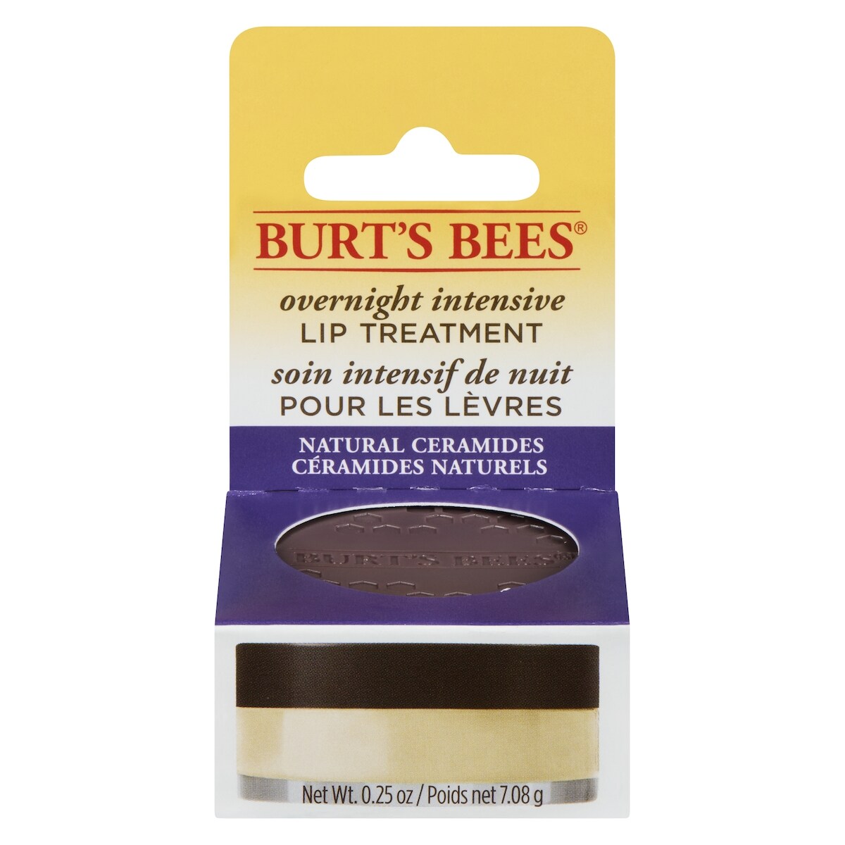 Soin intensif de nuit ultra-revitalisant pour les lèvres dorigine naturelle à 100%