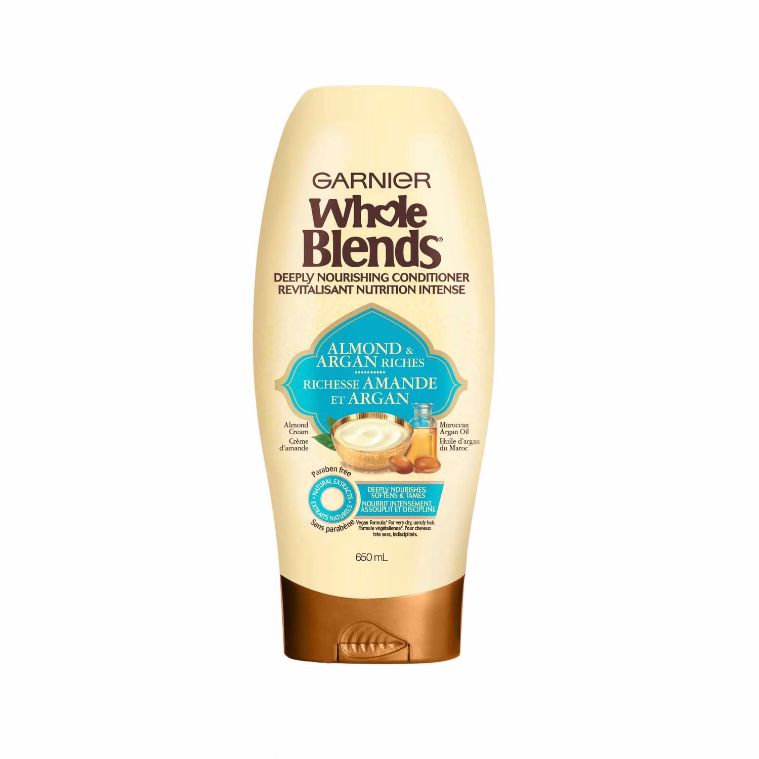 Garnier whole blends revitalisant pour les cheveux.amande et argan