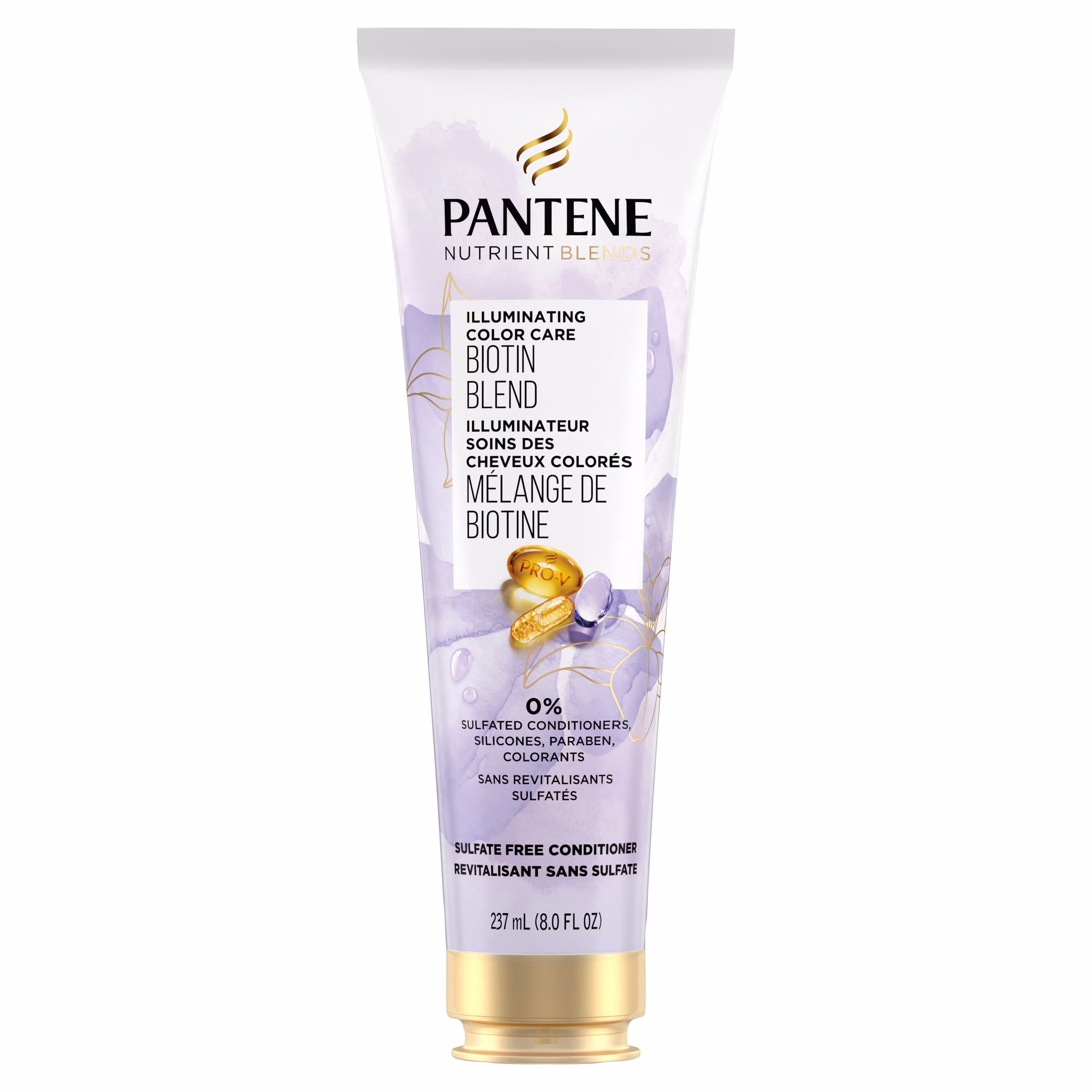 Revitalisant sans sulfate avec biotine pour cheveux colorés