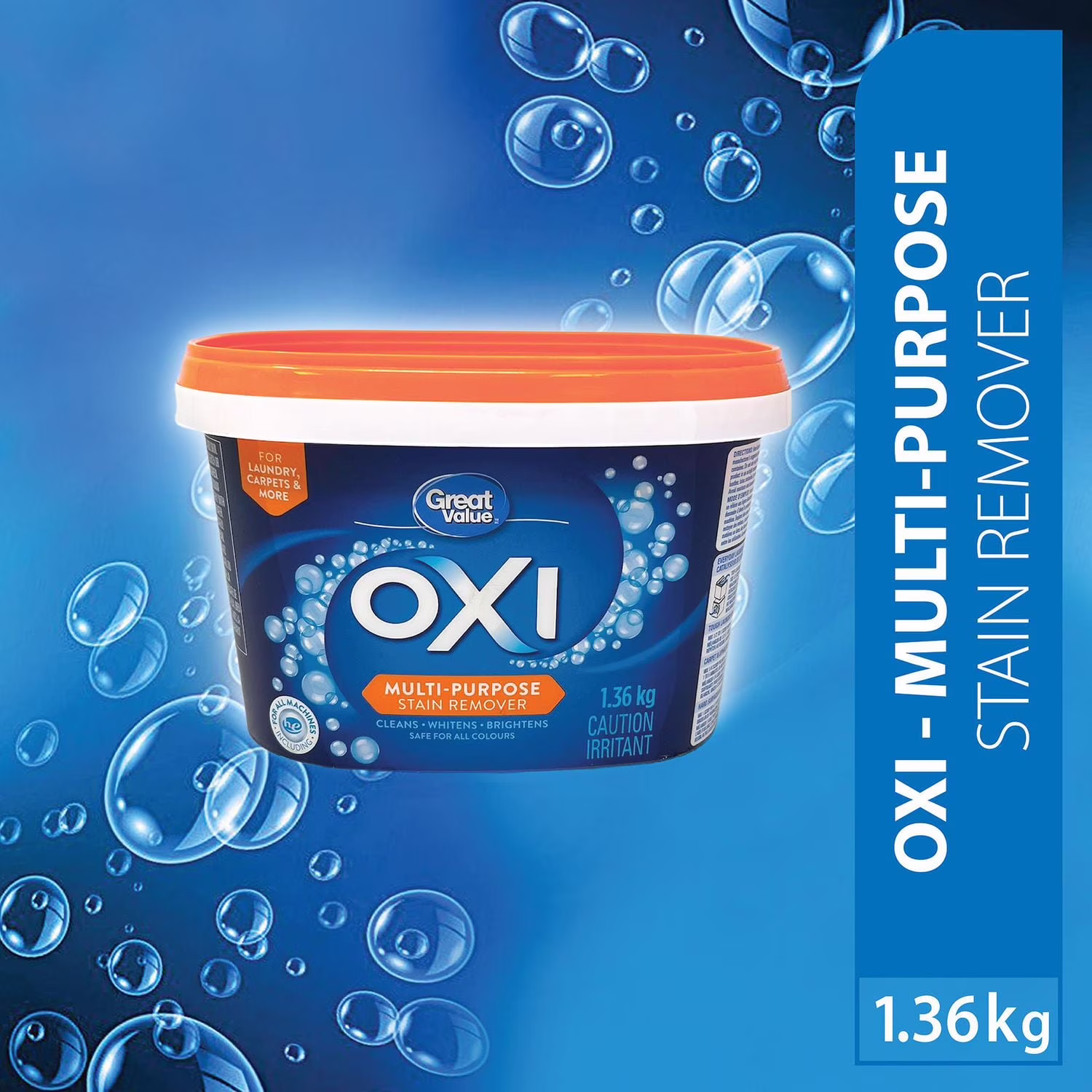Great value détachant oxi tout usage-1.36kg