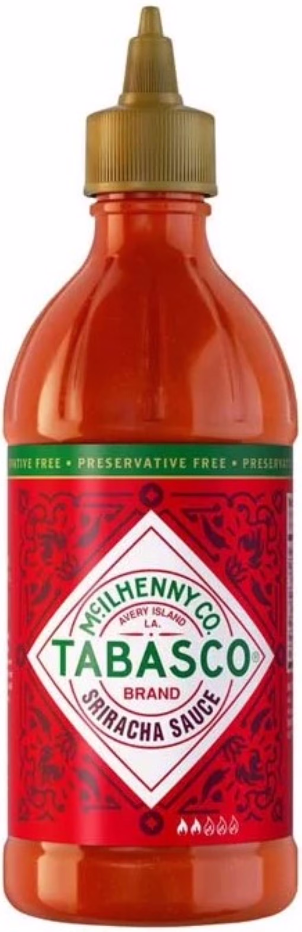 Sauce sriracha aux piments forts