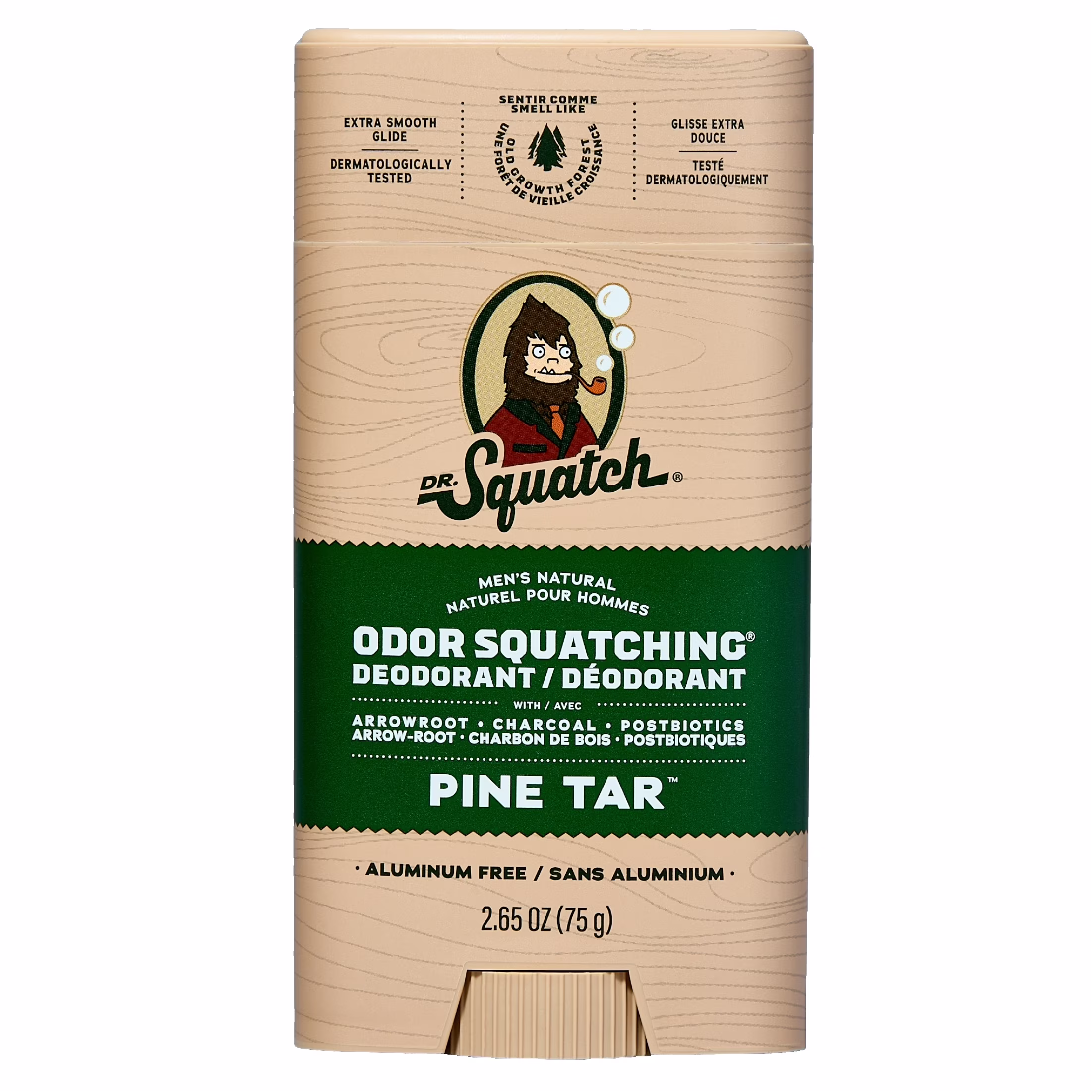 Déodorant en bâton large au goudron de pin 2.65oz (intl) drsq gou pin bat lrg deo 2.65oz